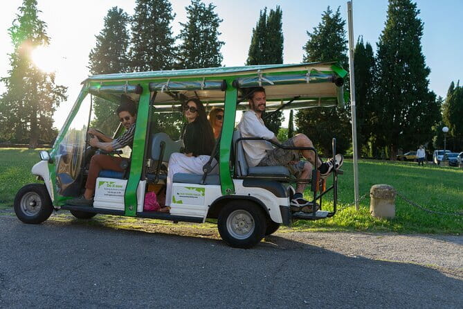 Florence Sunset Golf Cart Tour at Michelangelo Square - Transportation, Timing, and Group Size