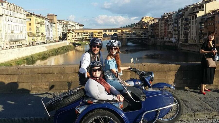 Florence Vintage Motorcycle Sidecar ride - Morning or Sunset - An Authentic Spin on Florence’s Highlights