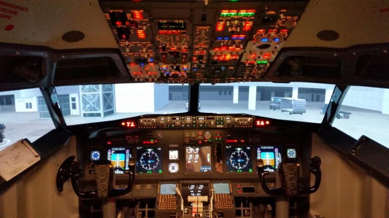 Frankfurt: “Ready for take off” – Flight Simulator B737