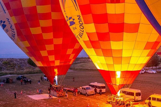 From Antalya Pamukkale Hot Air Balloon Flight with Lunch