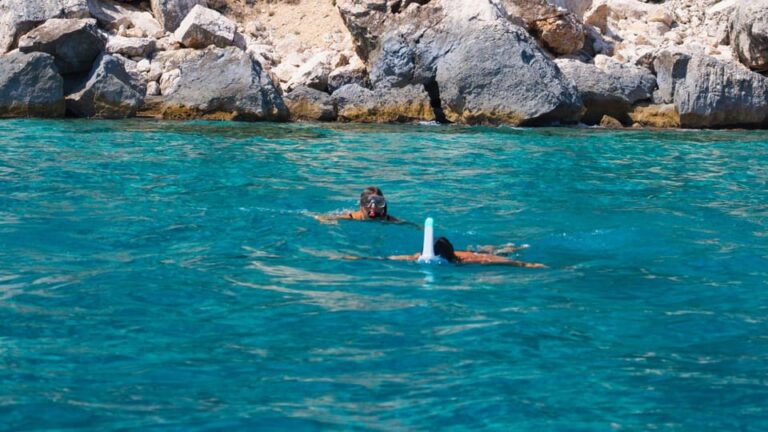 From Arbatax: RIB tour in the Gulf of Orosei