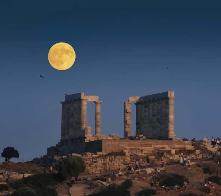 From Athens: Lake Vouliagmeni Spa & Temple of Poseidon Tour