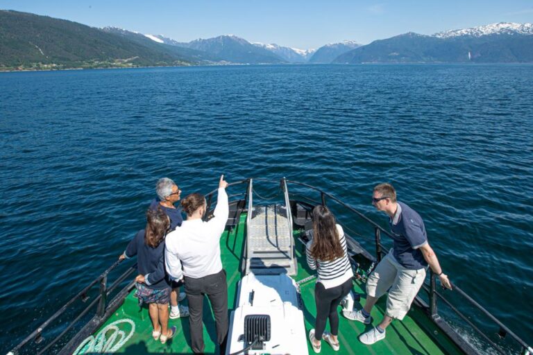 From Balestrand: Fjord Cruise to Fjærland – One-way