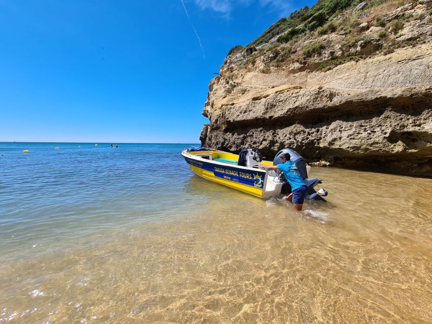 From Benagil: Coast Boat Tour with Benagil Cave - The Beauty of the Algarve Coast in a Nutshell