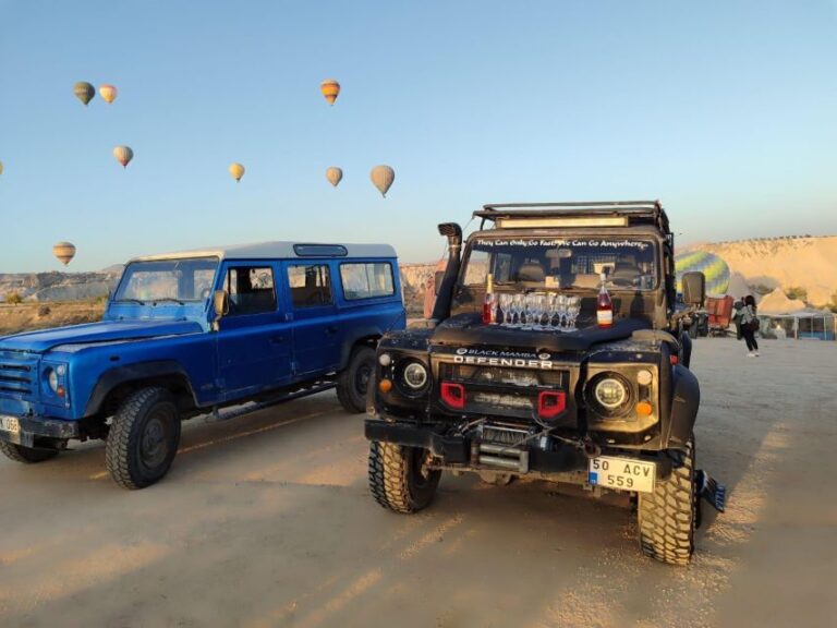 From Cappadocia: Let’s Explore Cappadocia with jeeps