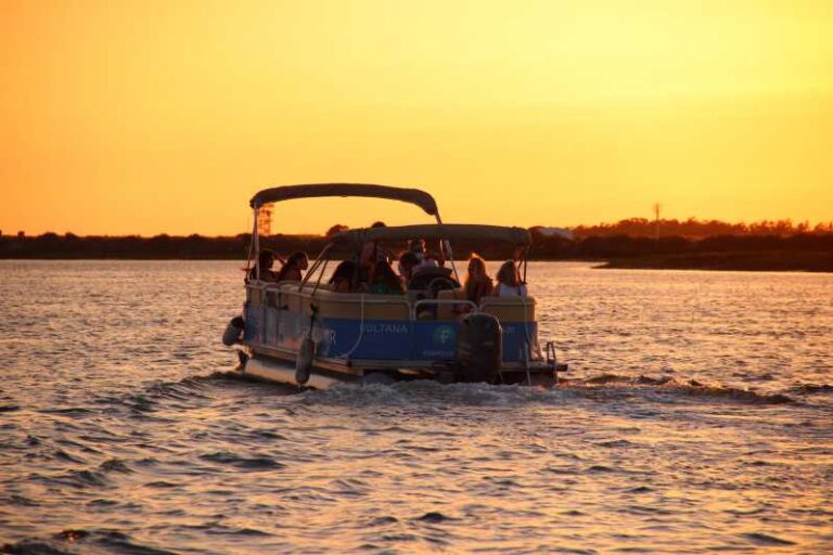 From Faro: Ria Formosa Sunset Boat Trip