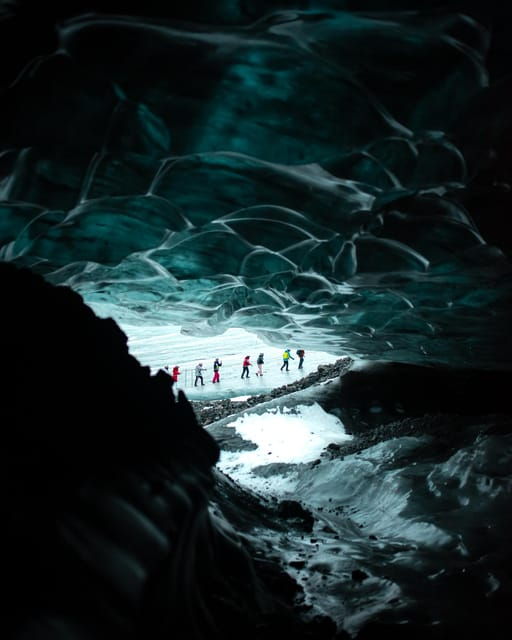 From Jökulsárlón: Vatnajökull Glacier Blue Ice Cave Tour