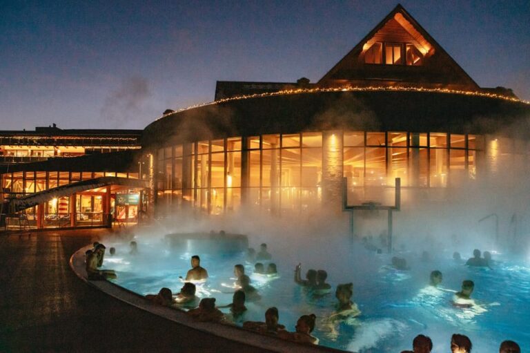 From Krakow: Snowmobile Adventure with Thermal Pools Visit