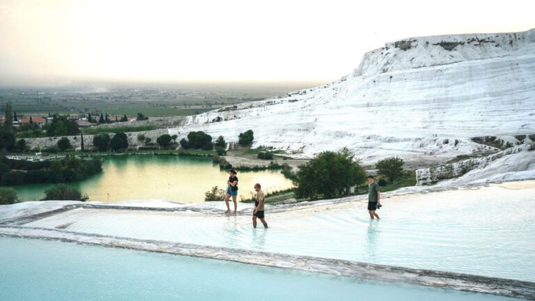 From Kusadasi Hotels or Port: Pamukkale and Hierapolis Tour