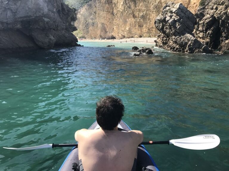 From Lisbon: Arrábida Natural Park Kayak Tour with Lunch