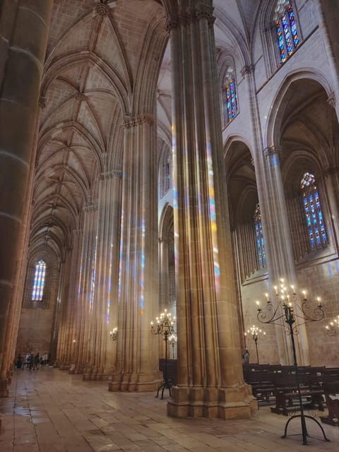 From Lisbon: Private tour to Óbidos, Nazaré, Fátima, Batalha and Alcobaça.