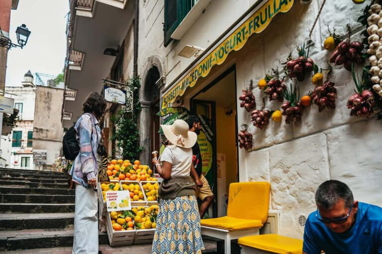 From Naples: Best Amalfi Coast & Positano Cruise Experience