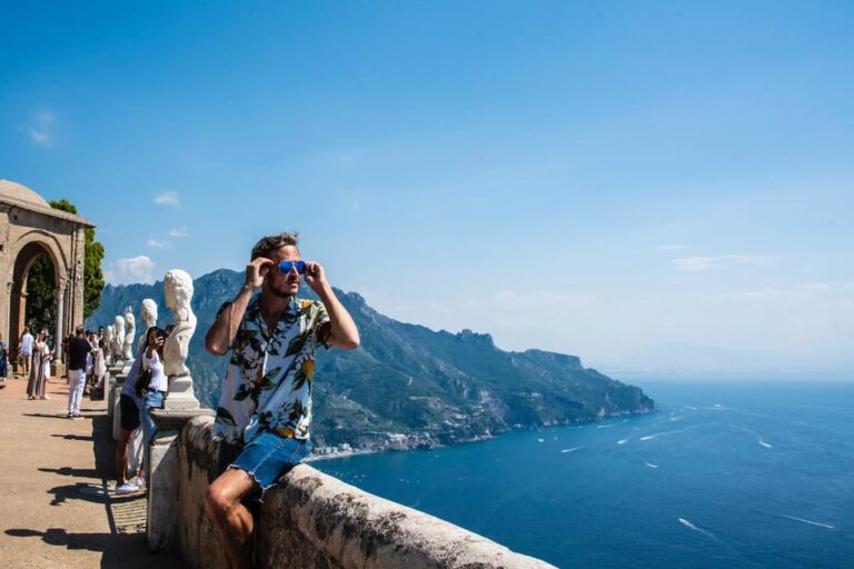 From Naples: Private Tour of Positano, Amalfi, and Ravello