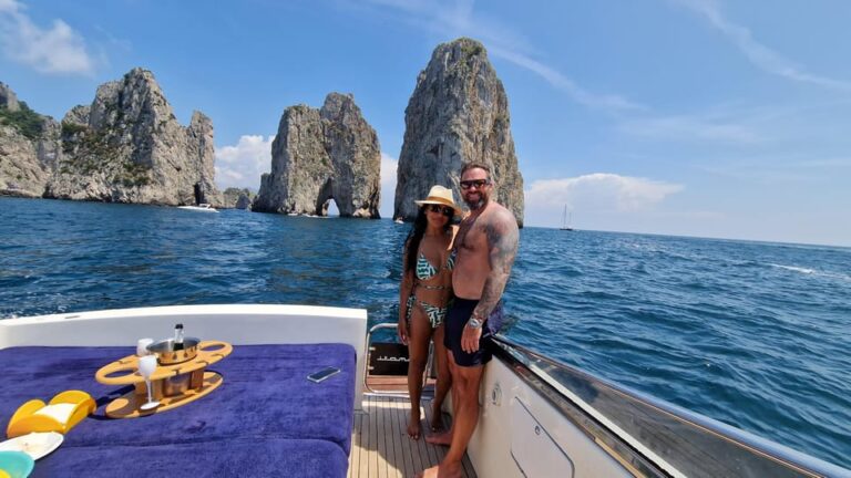 From Positano-Capri-Sorrento: Capri Private Yacht Tour