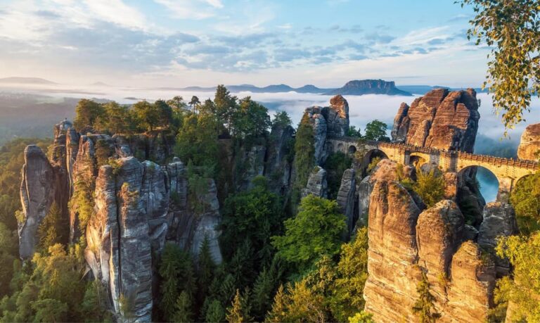 From Prague: Terezin Camp and Bohemian Switzerland Day Trip