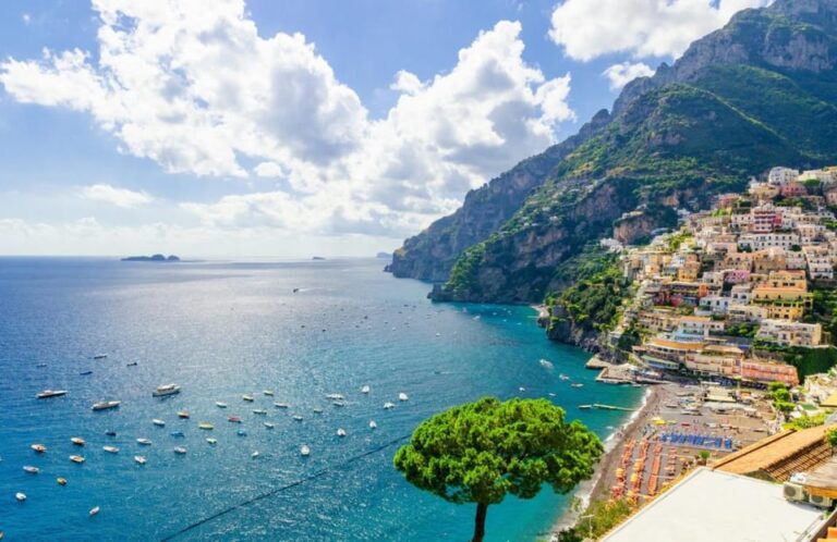 From Salerno : Pompeii Guided tour & Sorrento plus Positano
