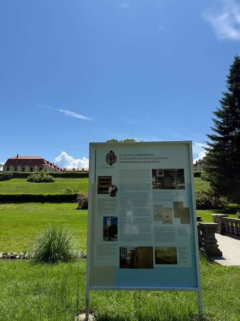 From Sibiu: Brambura Park and Brukenthal Palace
