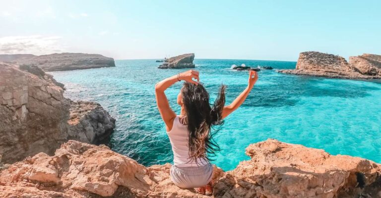 From Sliema: Comino Island and Blue Lagoon Cruise