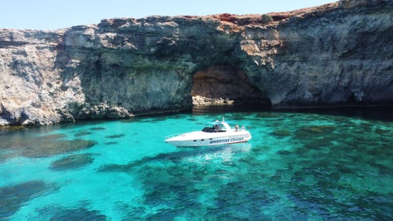 From Sliema: Private Comino and Gozo Boat Charter