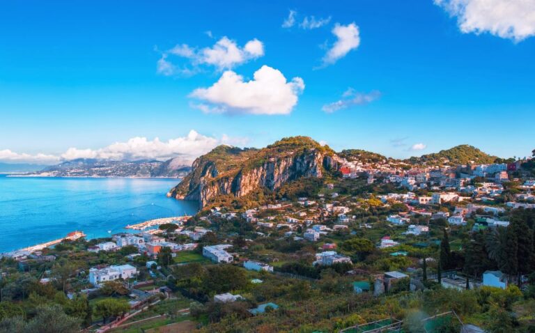 From Sorrento: Capri Island Boat Day Trip With Transfer