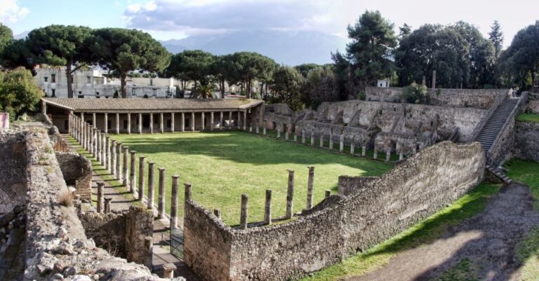 From Sorrento: Pompeii & Mt. Vesuvius Tour with Lunch & Wine