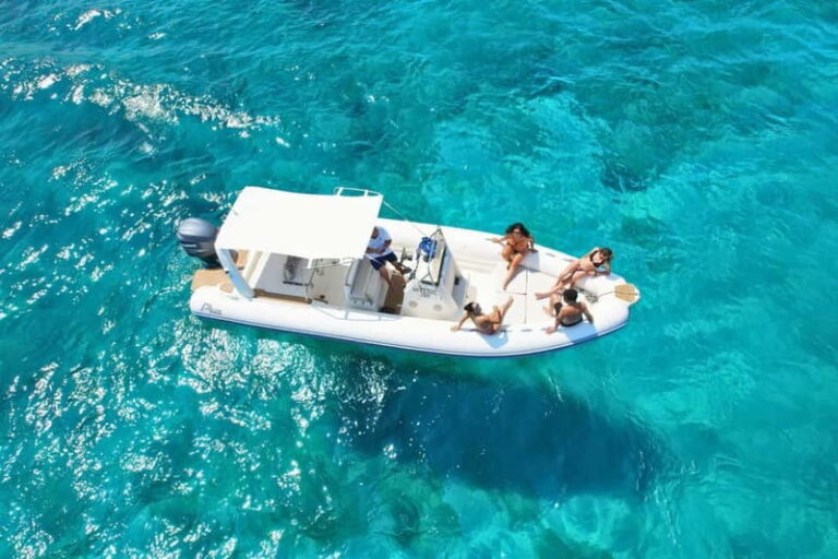 From Trapani: Egadi Islands Tour by RIB to Favignana and Levanzo with Lunch