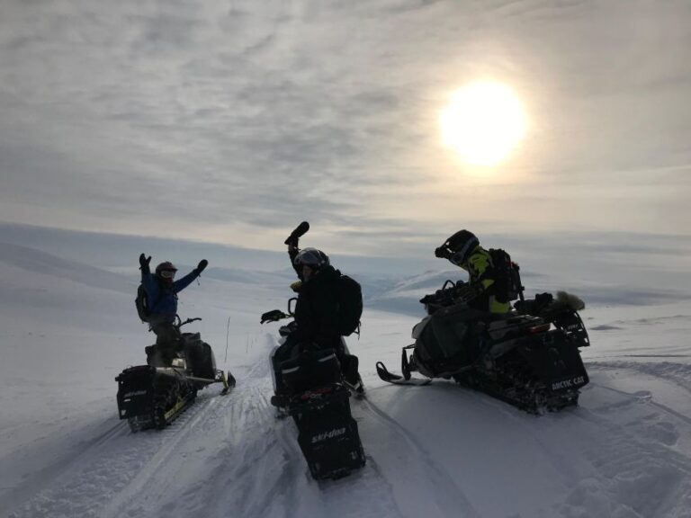 From Tromso: Arctic Wilderness Snowmobile Daytime Tour