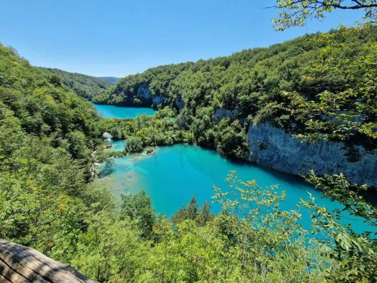 From Zadar: Krka Waterfalls Tour with Panoramic Boat Ride