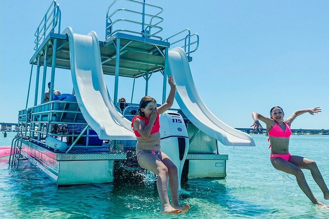 Full Day Double Decker Pontoon Rental in Okaloosa Island