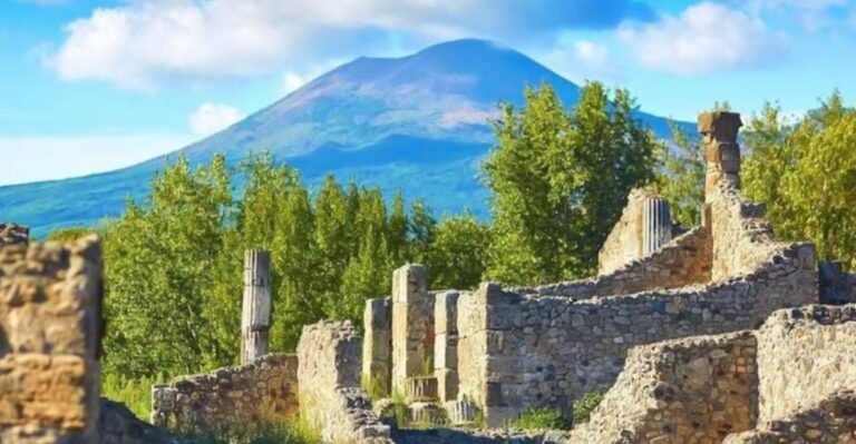 Full-day from Naples: Pompeii & Vesuvius with Italian Lunch