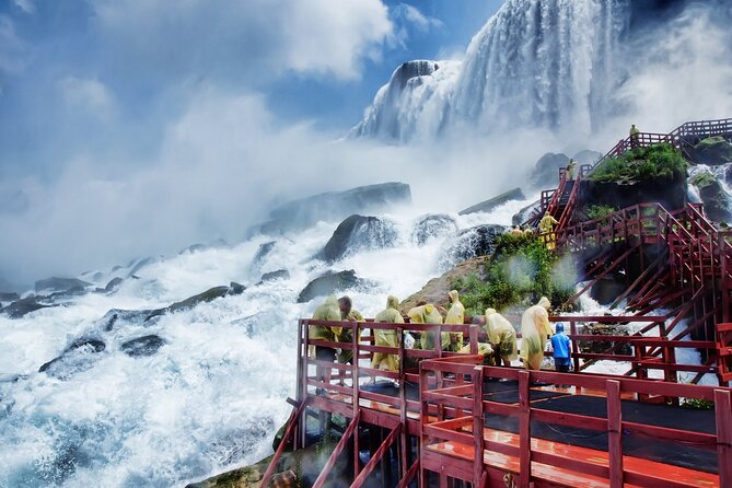 Full Day Niagara Falls USA & Canadian Sides from New York by Air