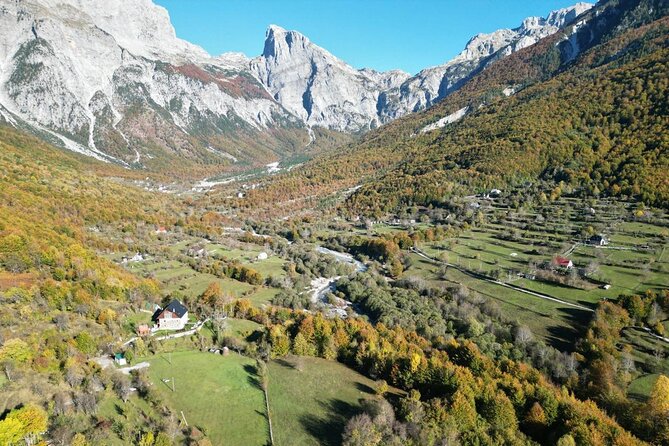 Full Day Tour to Albanian Alps Theth, Grunas Waterfall, Blue Eye