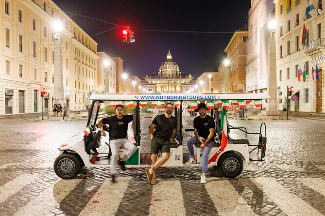 Fun Golf Cart Tour with Music and Gelato in Rome - Good To Know