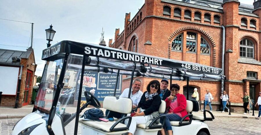 Gdansk: City Sightseeing Tour by Golf Cart/Buggy Guided Tour - The Itinerary Breakdown