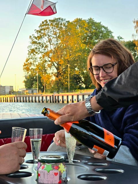 Gdask: Motawa River Eco Cruise at Sunset with Prosecco - Experience Overview