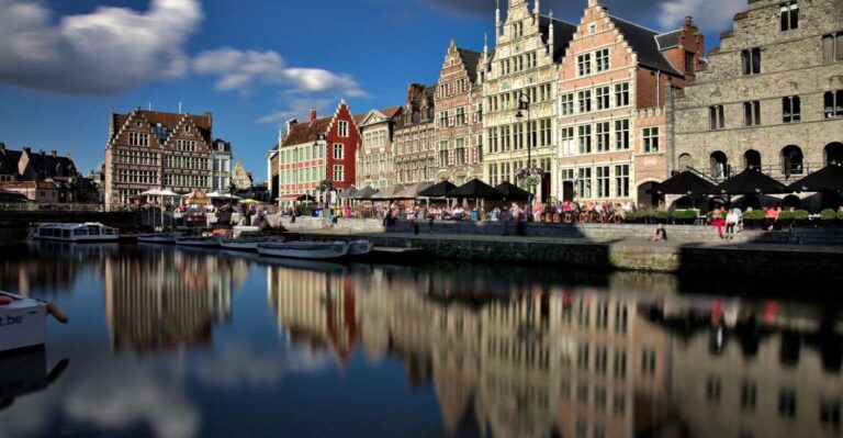 Ghent: 40-Minute Historical Boat Tour of City Center
