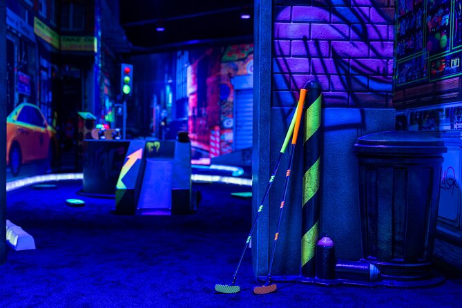 Glow In The Dark Mini Golf Course in Maribor - A Closer Look at the Experience