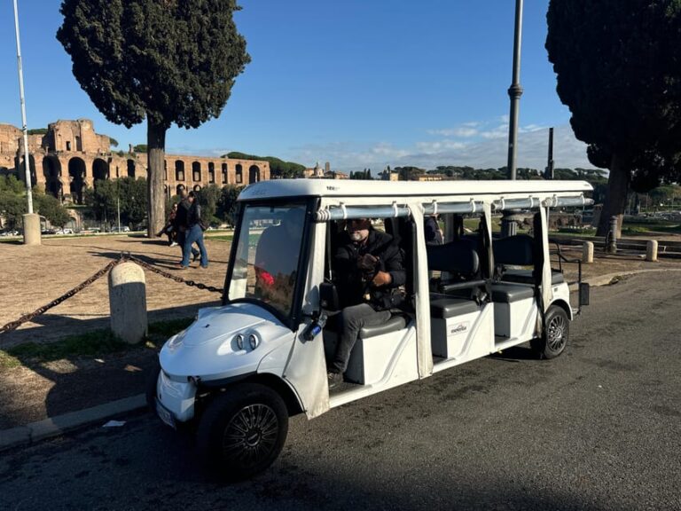 Golf Cart Tour: Private Experience of Rome’s City Center