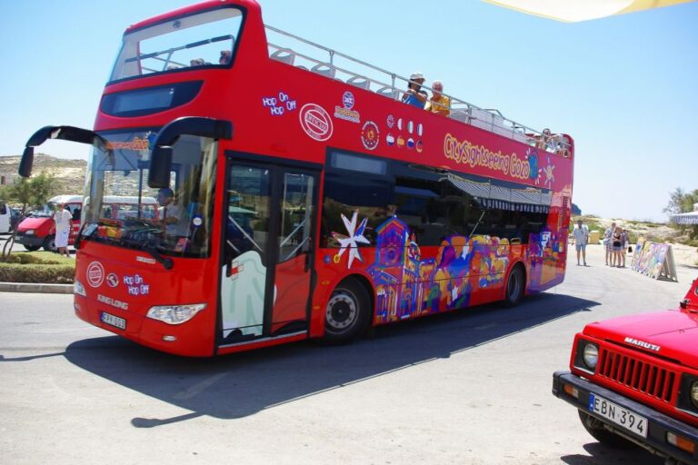 Gozo: City Sightseeing Hop-On Hop-Off Bus Tour