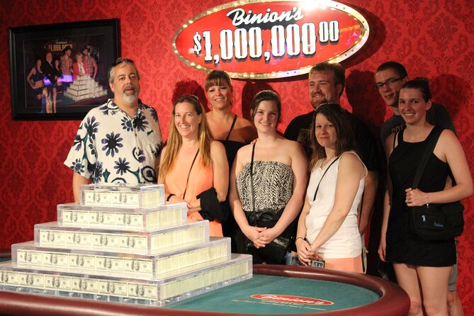 Group Discounted Walking Tour on the Las Vegas Strip with Photos and Champagne - Good To Know