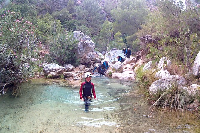 Guided Canyoning in Granada: Lentegi Canyon