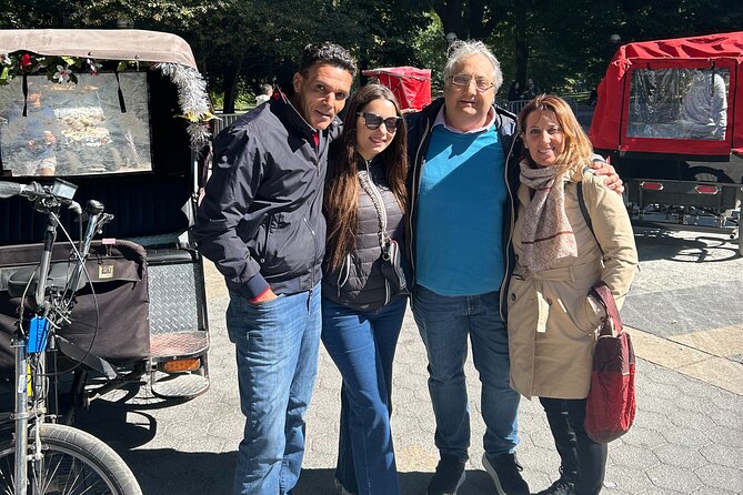 Guided Tour inside Central Park with Pedicab