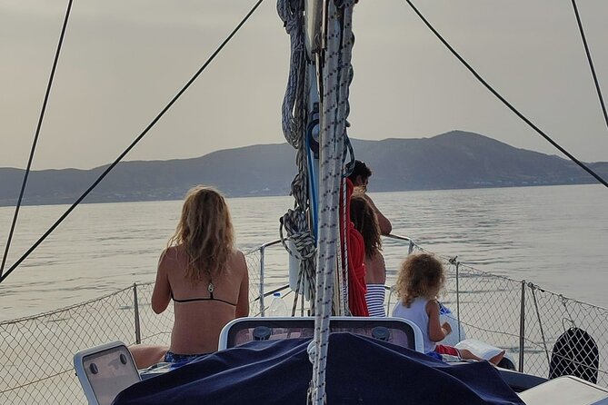 Half day cruise between the Turquoise Shades with Paros Sail - The Itinerary in Detail