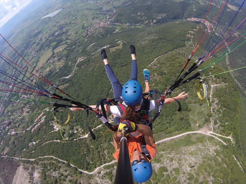 Half day private paragliding experience - ADVENTURE FLIGHT - A Closer Look at the Paragliding Adventure in Lazio