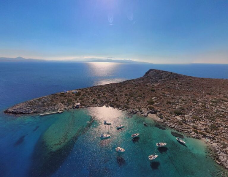 Heraklion: Sailboat Cruise to Dia Island with Drinks & Lunch