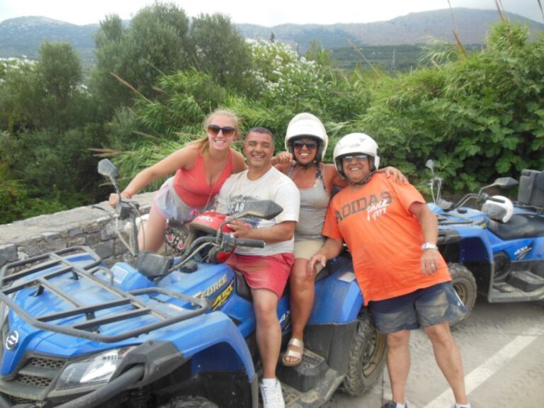 Hersonisos – Malia :off-road quad safari with transfer+Lunch