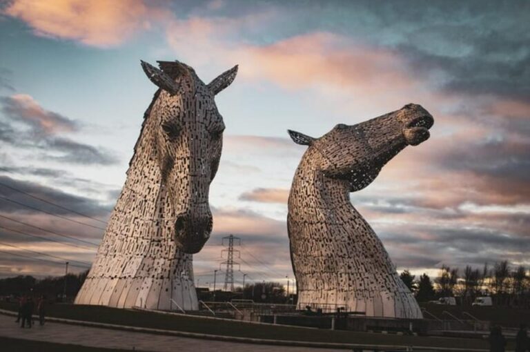 Highland Cows Glasgow Cathedral Kelpies Tour from Edinburgh