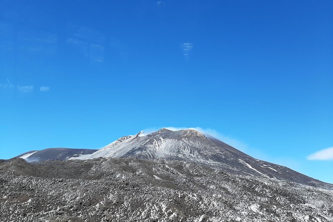 Hiking at 2900m on Mount Etna