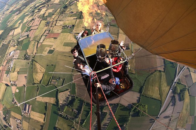 Hot Air Balloon with Champagne, Optional Photos,Video & Breakfast