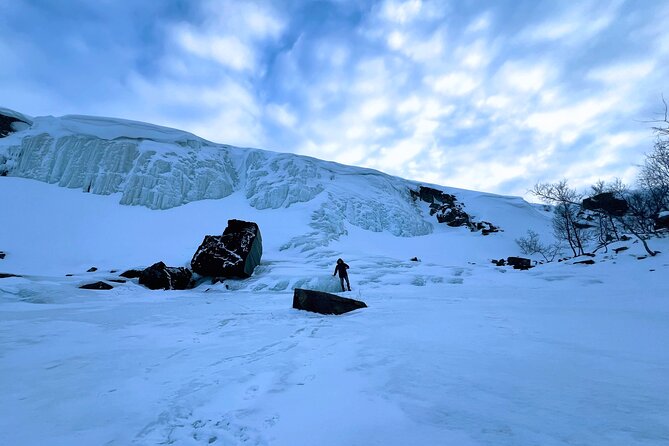 Igloo Ice Hotel and Hiking to the Frozen Waterfall from Alta - The Waterfall and Nature Walks